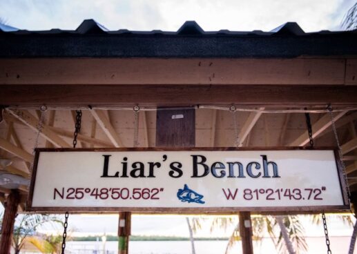 Liars Bench Pavilion on Chokoloskee Island