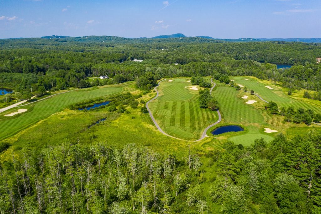 Bird's Eye View of Golf Course