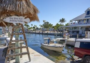 Boats docked at BPK