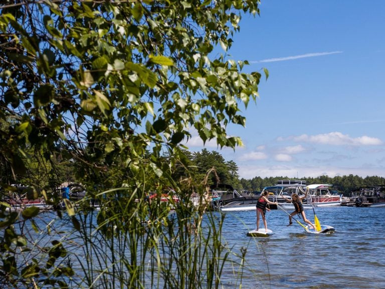 Stand Up Paddleboard activities at Sebago Lake