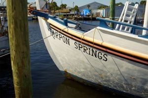 Boat at Tarpon Springs