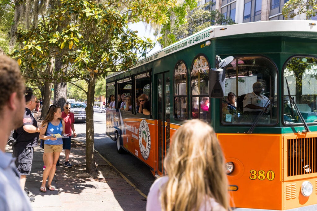 Old Town Trolley Tour in Savannah, Georgia