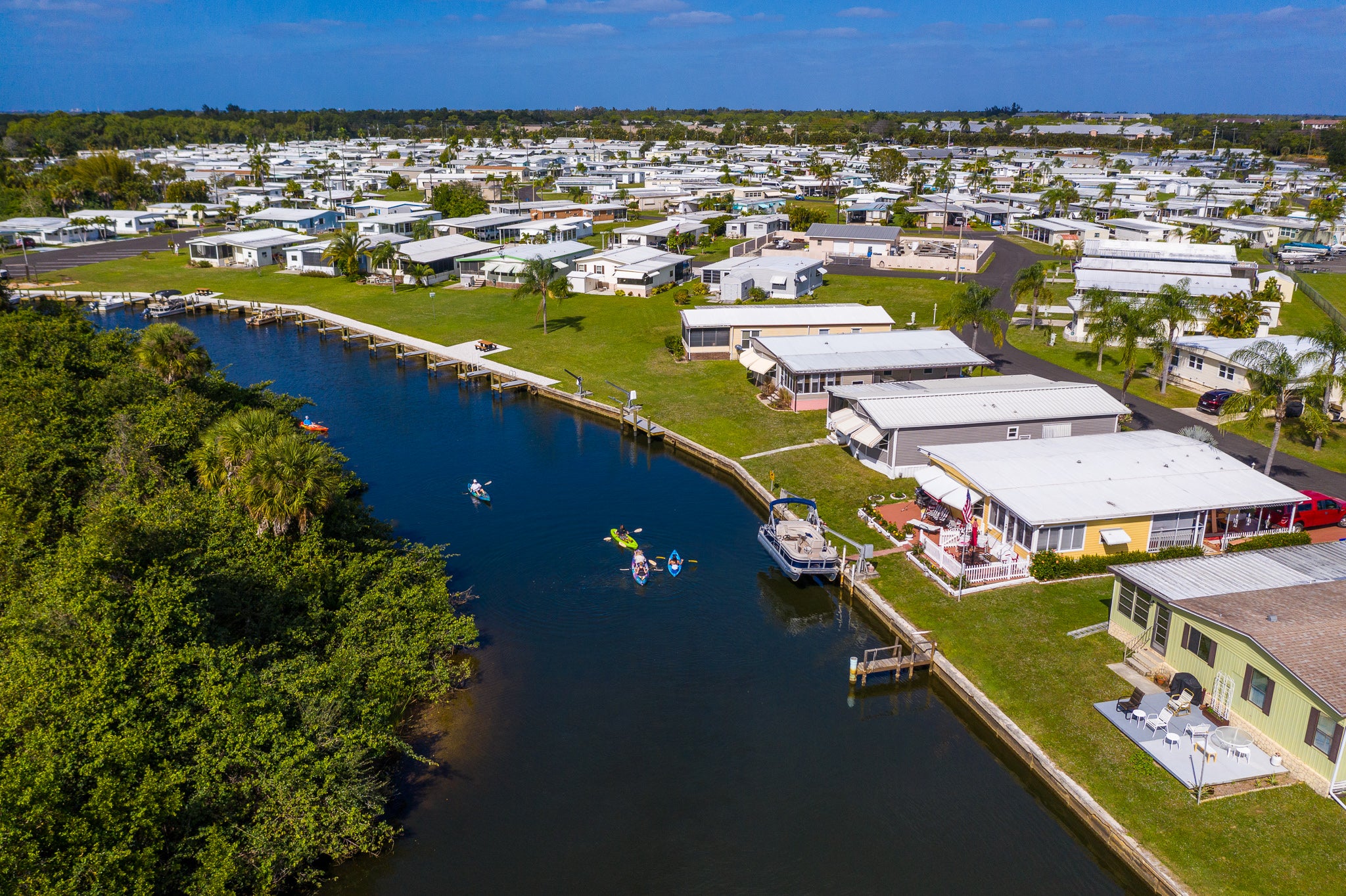 Estero Bay Village - 55+ Manufactured Housing Community in Estero Florida