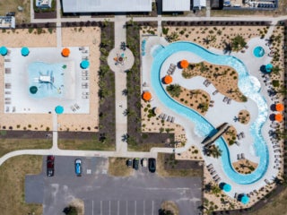 CreekFire Lazy River Overhead