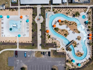 CreekFire Lazy River Overhead