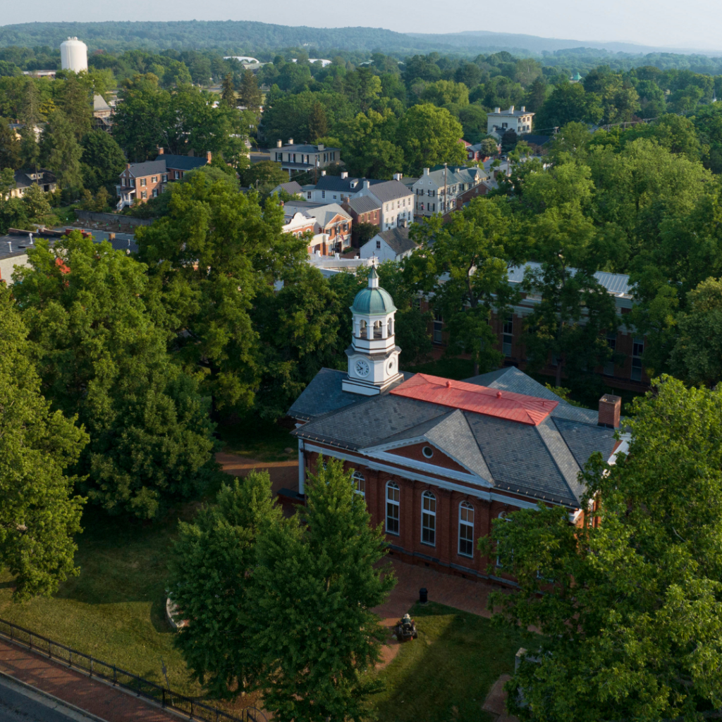 Downtown Leesburg near Holiday RV