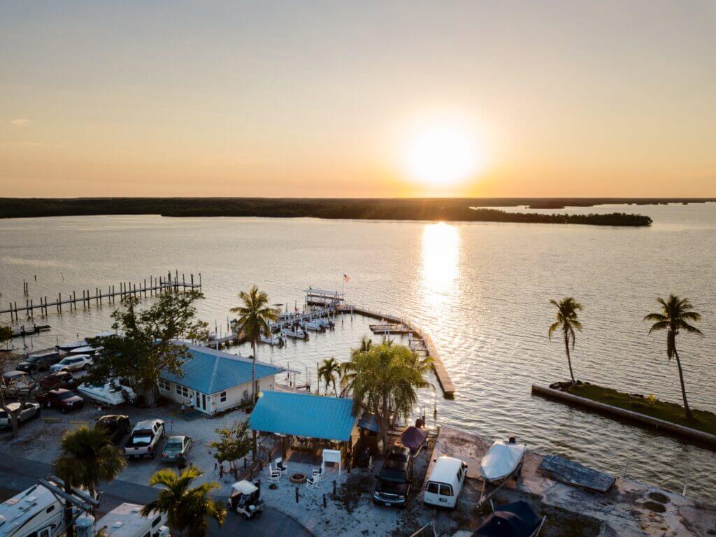 Chokoloskee Island Resort Sunset View