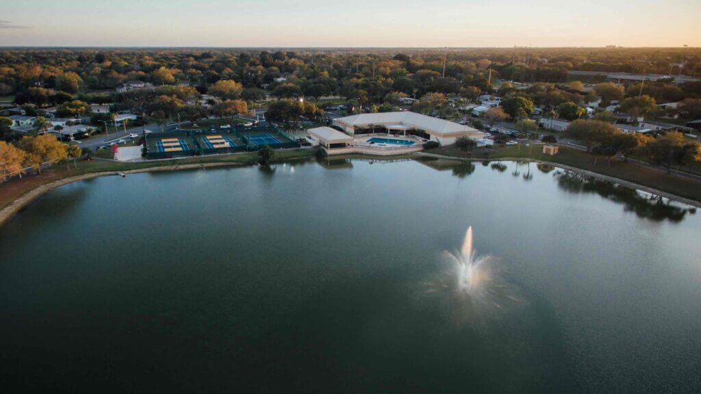 Camelot East - pond view