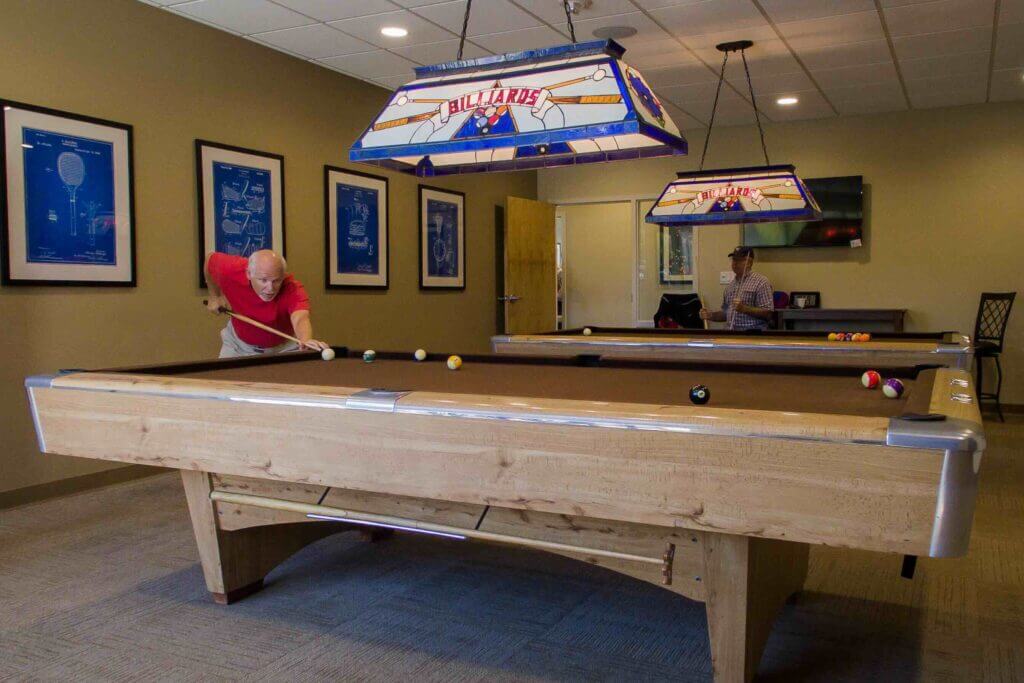 Camelot Lakes Village - billiard tables