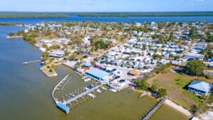 Chokoloskee Island Resort Aerial