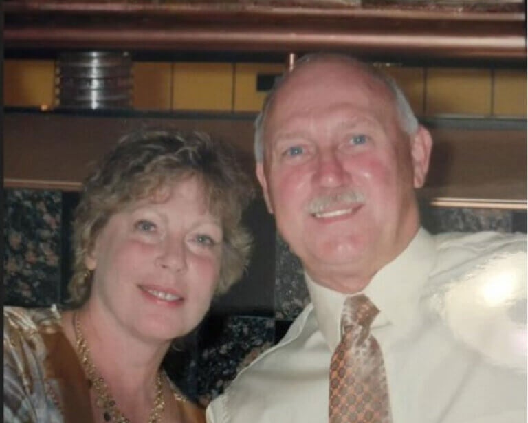 Kathy and Bill Beck from StrawBerry Ridge Village in Florida.