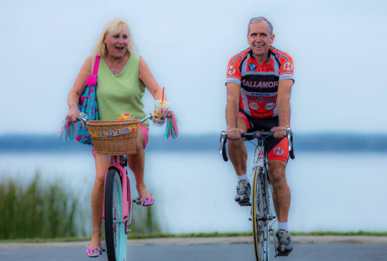 Bike Riding at Lake Griffin Harbor
