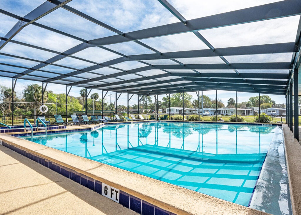 Indoor pool at Lake Griffin Harbor 2