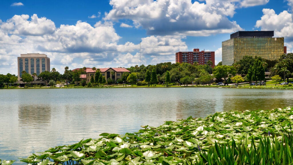 Downtown Lakeland Florida by Rob Hainer from Getty Images.