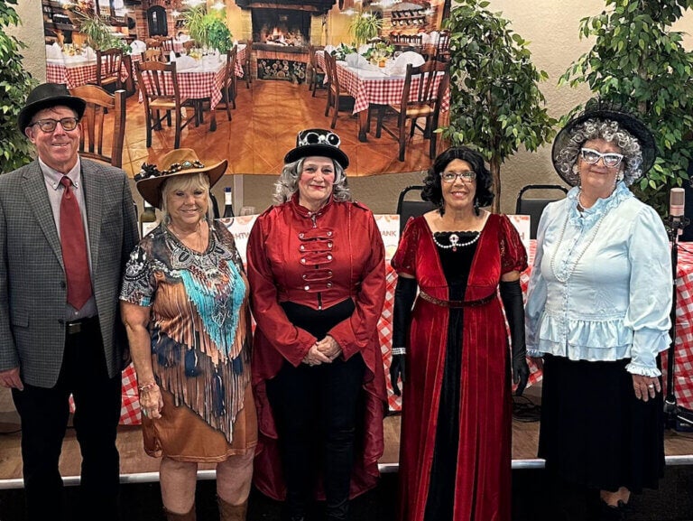 Murder Mystery actors at The Meadows in November 2025.