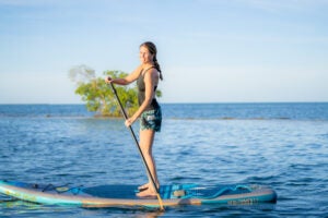 Big Pine Key Resort - Woman Paddleboarding