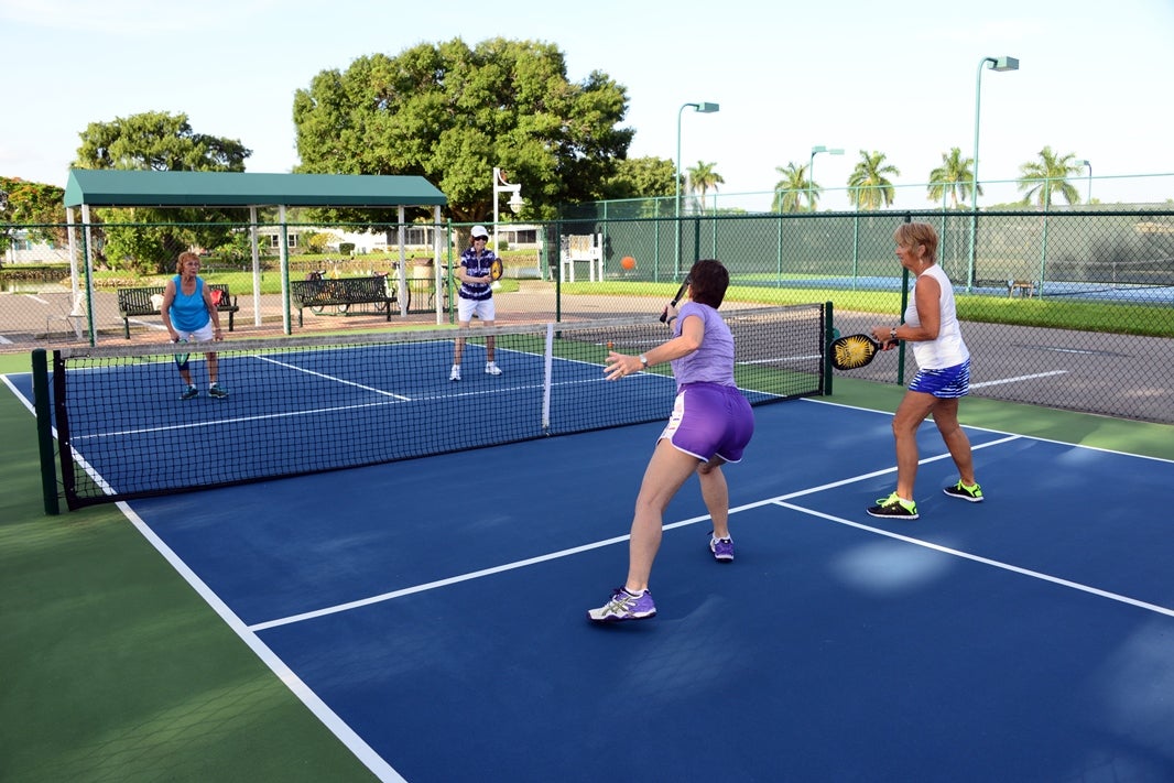 Jamaica Bay Village - pickleball players