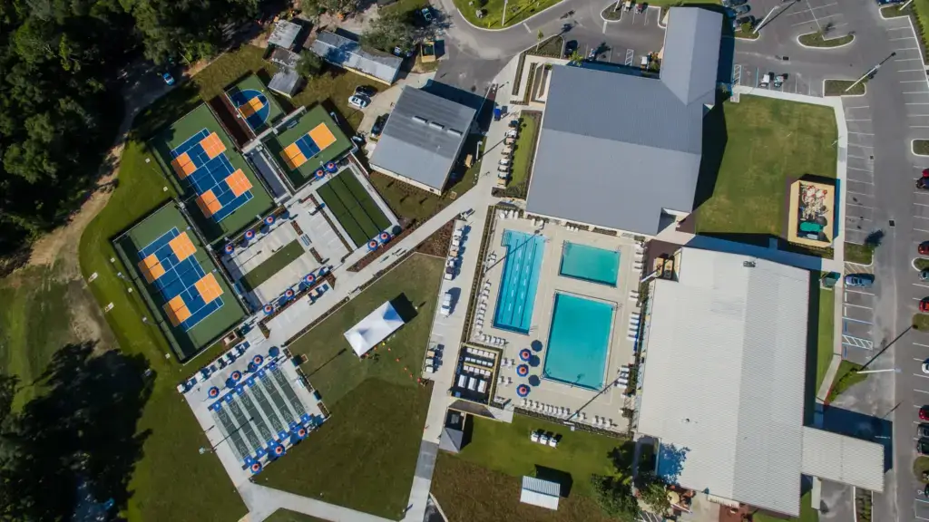 Overview of Rolling Greens Village in Ocala, Florida.