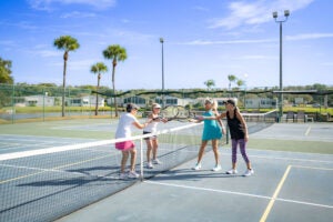 Cypress Lakes Village - tennis players