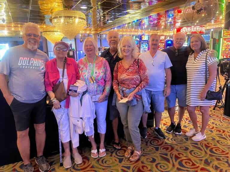 Residents from The Waters on the Victory Casino Cruise.