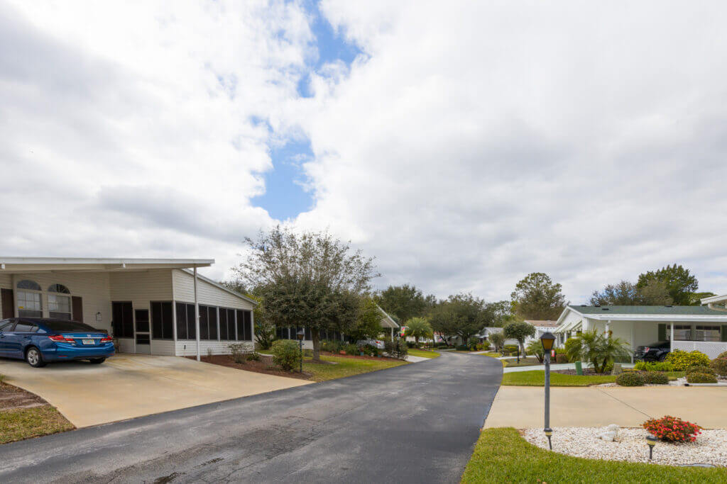 Neighborhood at Meadowlea Village.