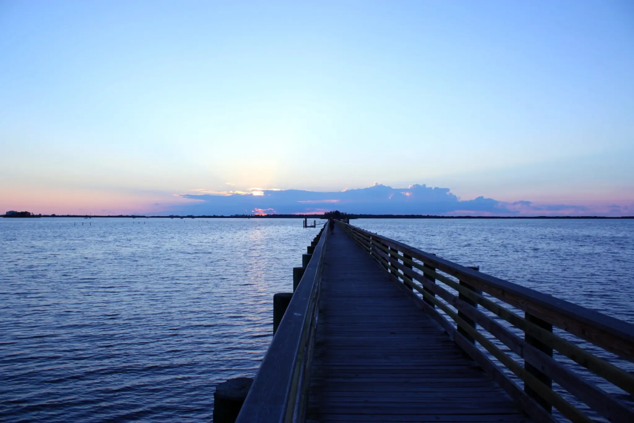 small pier in Dunedin