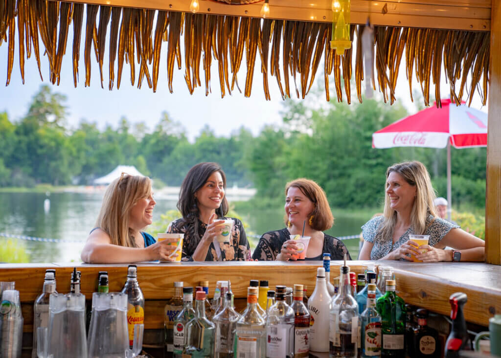 Tiki Bar at Point Sebago