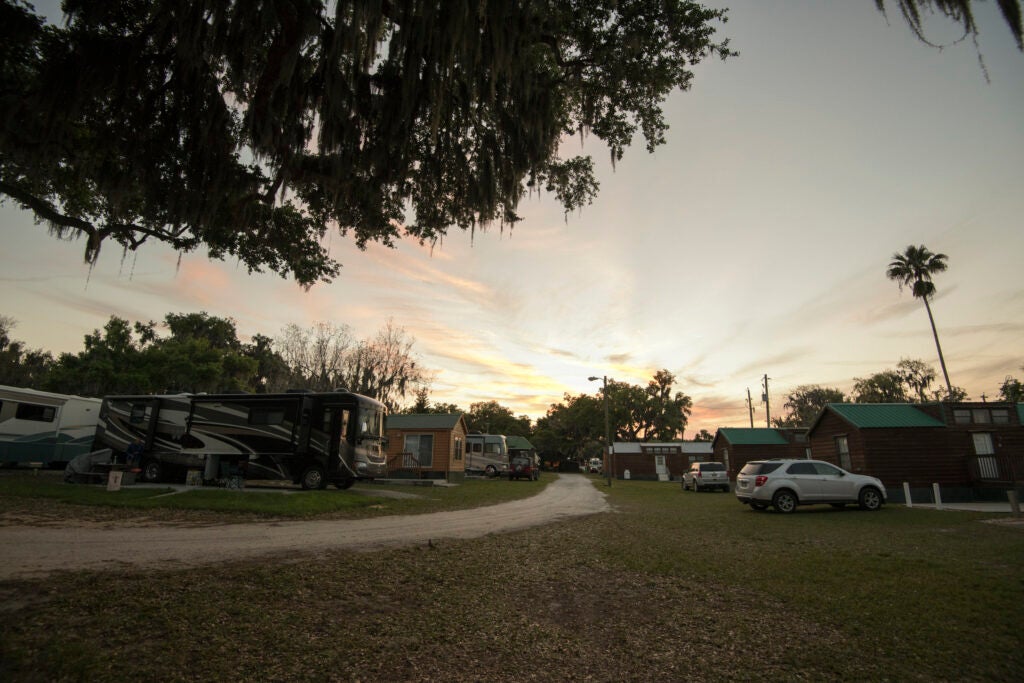 Oak Harbor RV Park & Resort is a 55+ RV resort in Haines City, Florida offering lakeside RV sites and an escape from the busy side of Florida.