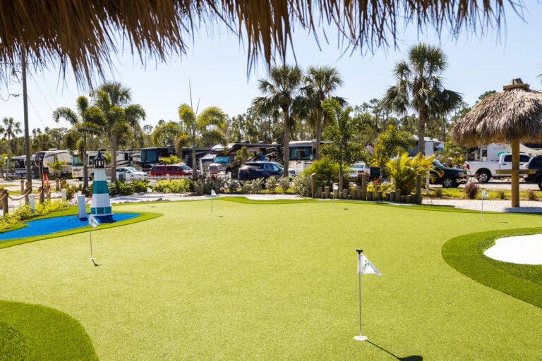 Mini Golf at Blueway RV