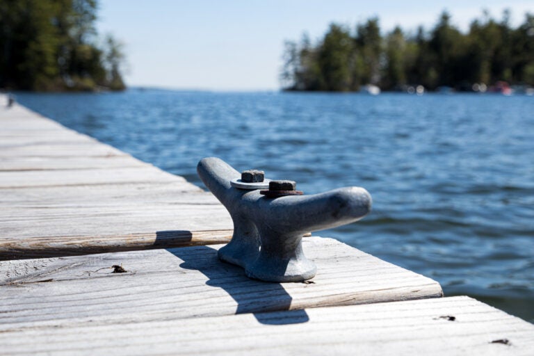 boat cleat on dock