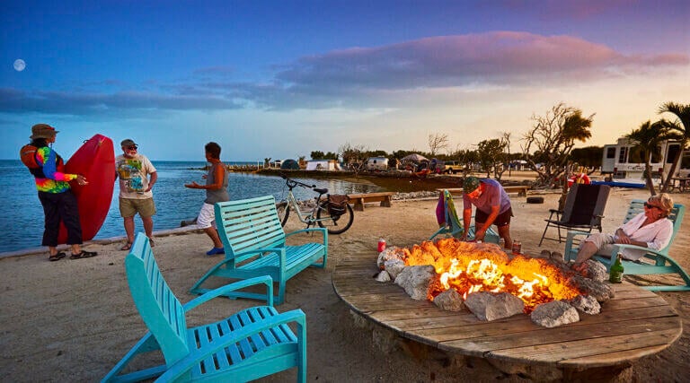 Big Pine Key RV Park & Resort - Bonfire Pit