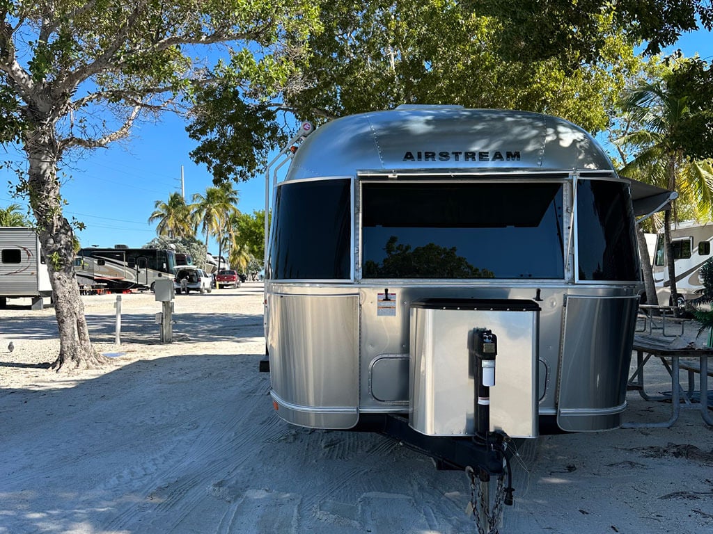 Rent and stay in an Airstream travel tailer at Big Pine Key RV Park in Florida