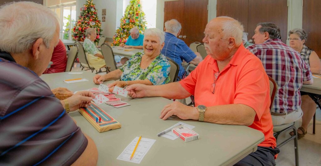 Cypress Lakes Village - card players