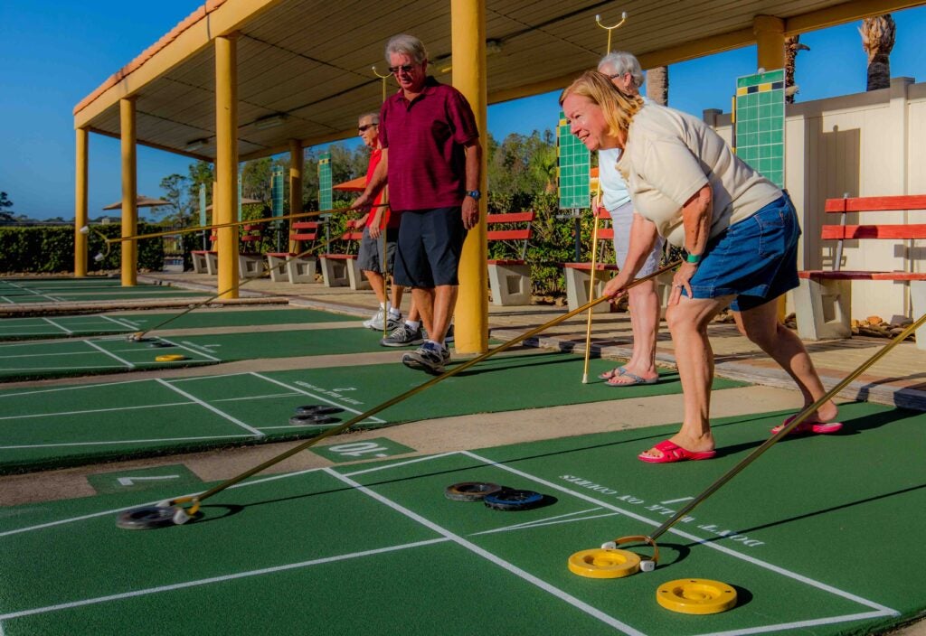 Cypress Lakes Village - shuffleboard club