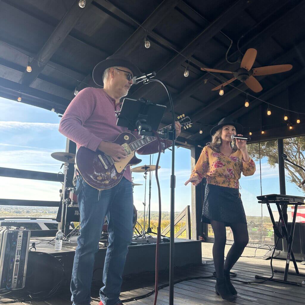 Live music Duo singing