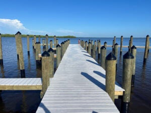 Everglades fishing dock at Chokoloskee RV Park