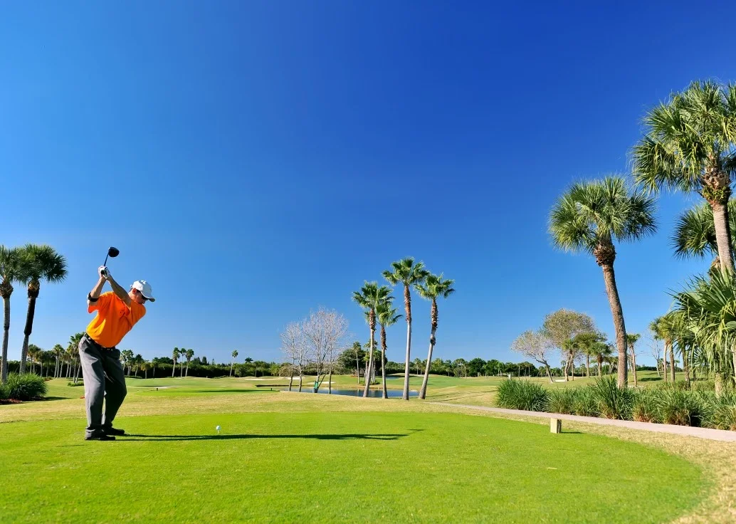 Golfer in Florida