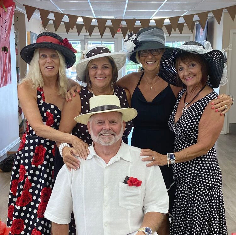 Residents at a Jamaica Bay Club event.