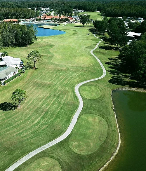 Hole 18 Cypress Lakes Golf Club