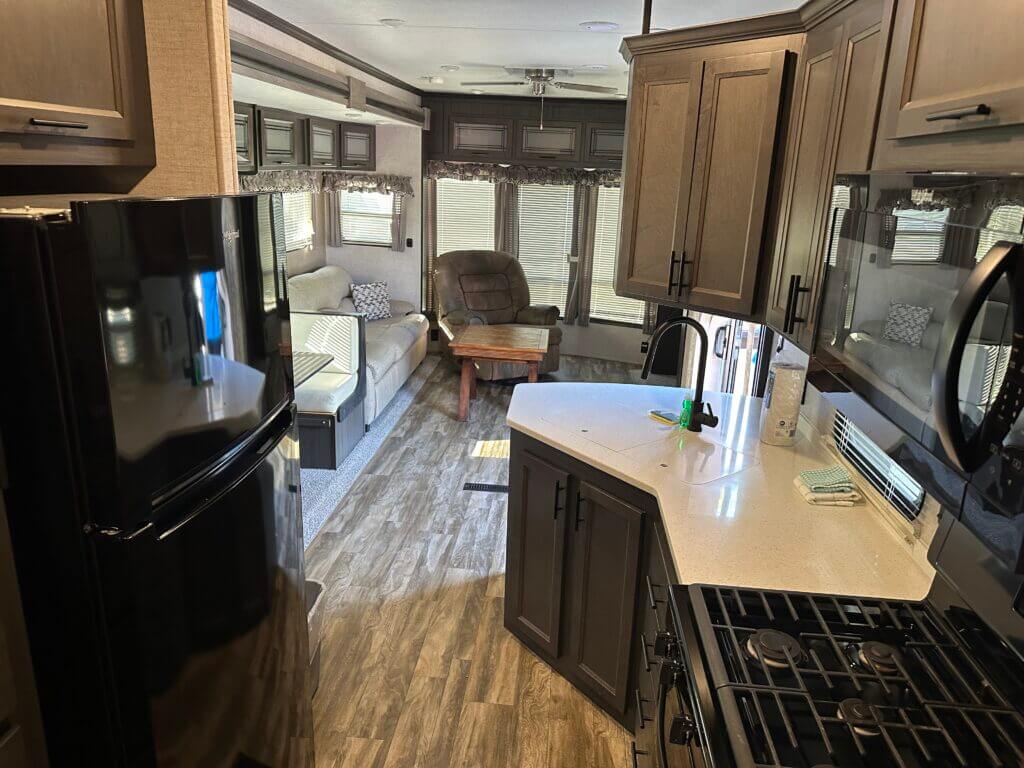 Premier Travel Trailer Big Pine Key Inside View