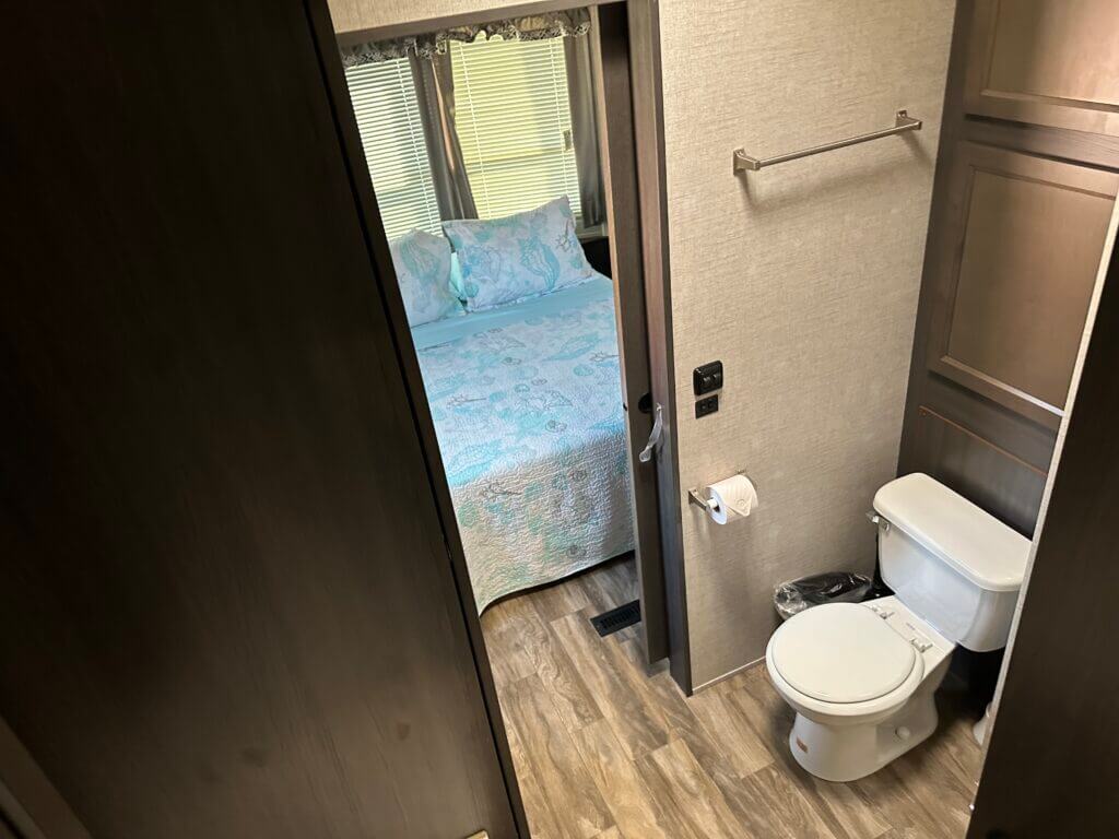 Premier Travel Trailer Big Pine Key Inside View Toilet