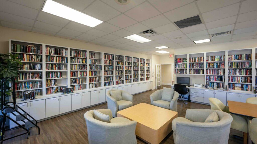 Jamaica Bay Village - library