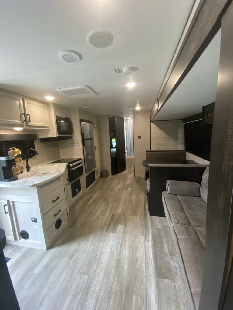 Jayco Rental Trailer at Blueway RV Inside