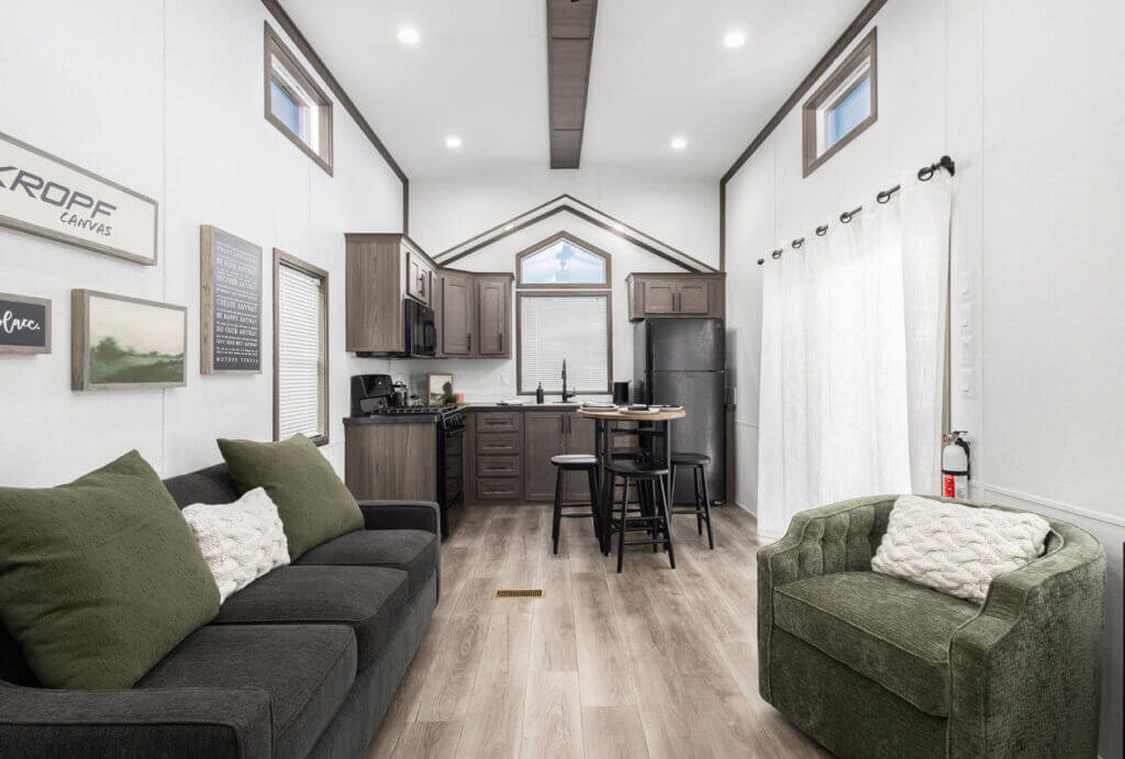 Kropf-Interior_PSR_Cabin_Mockup Kropf cabin examples for Point Sebago Resort