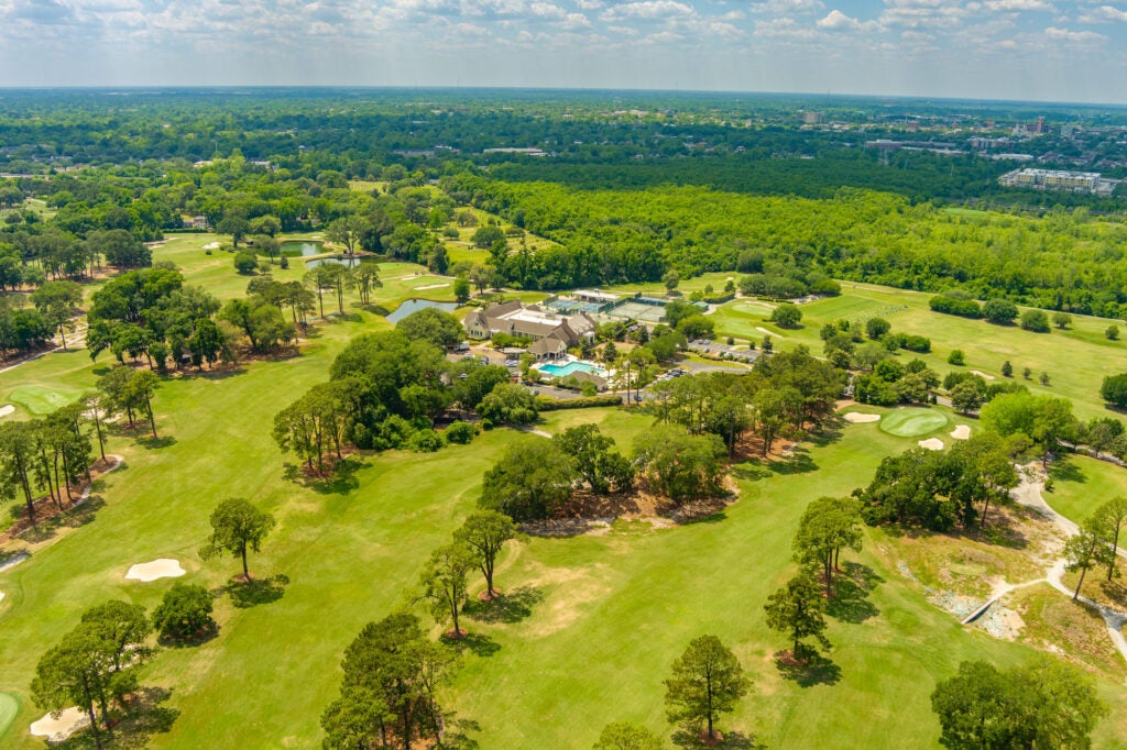 savannah golf club drone