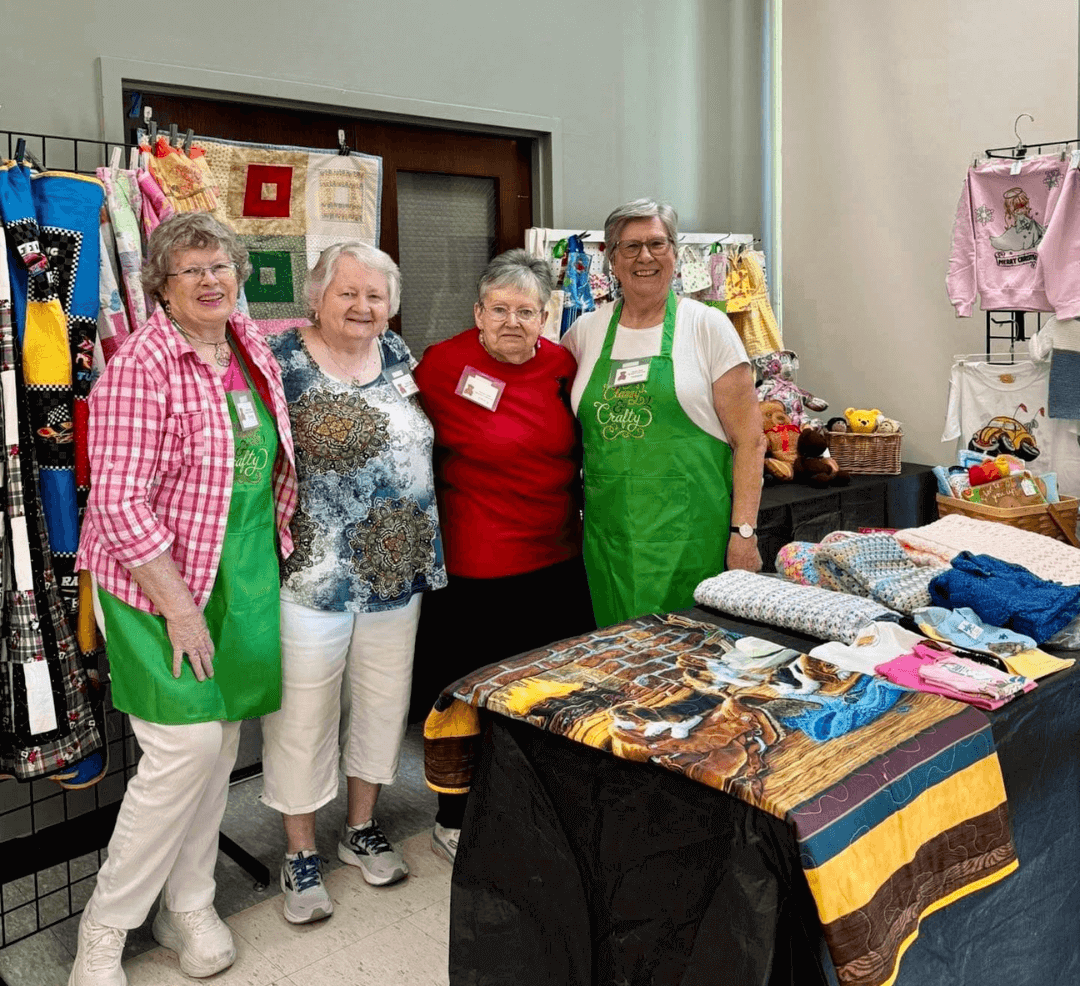 Residents at Cypress Lakes Village in Lakeland, FL. at the Craft Fair