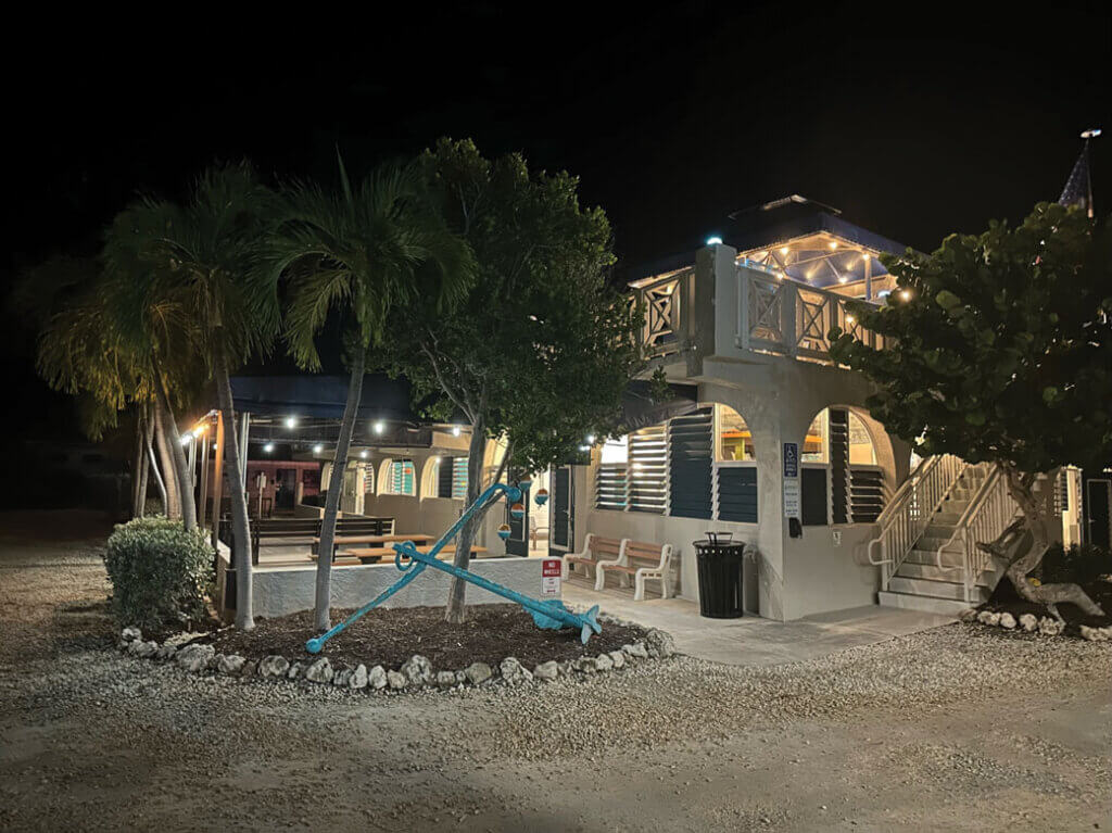 Exterior of the Recreation Center at Big Pine Key Rv Park in Florida