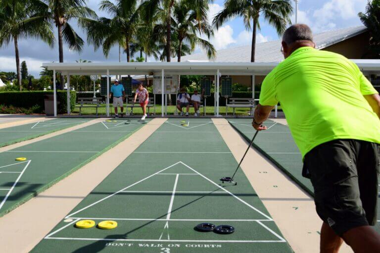 Jamaica Bay Village - shuffleboard court