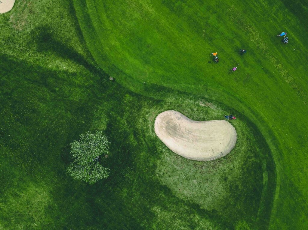 Golf course view in Florida