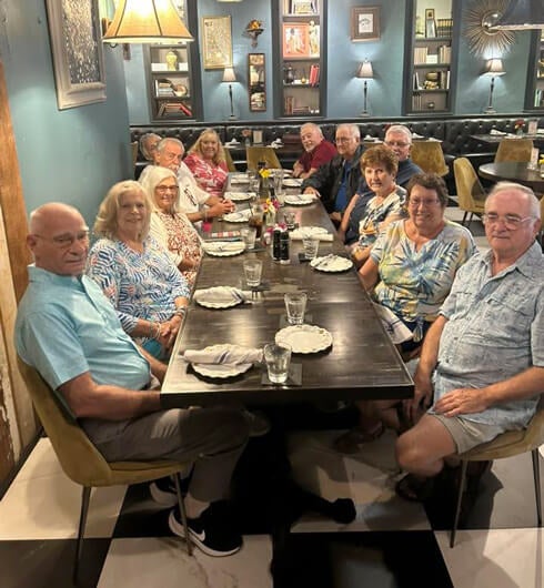 Fifty is Nifty club at The Meadows in Tarpon Springs, Florida.